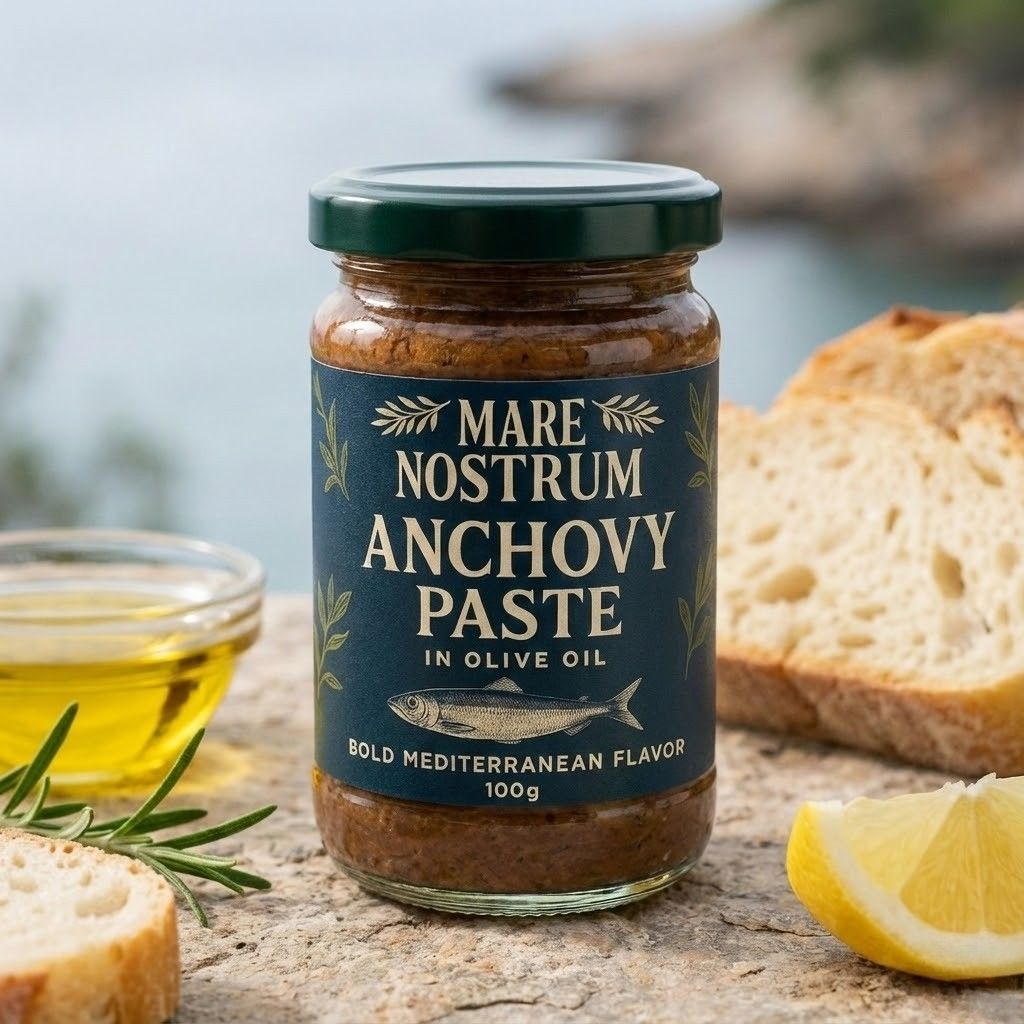 Anchovy paste — Mare Nostrum retail glass jar