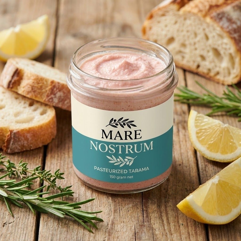 Tarama fish roe spread — Mare Nostrum retail glass jar